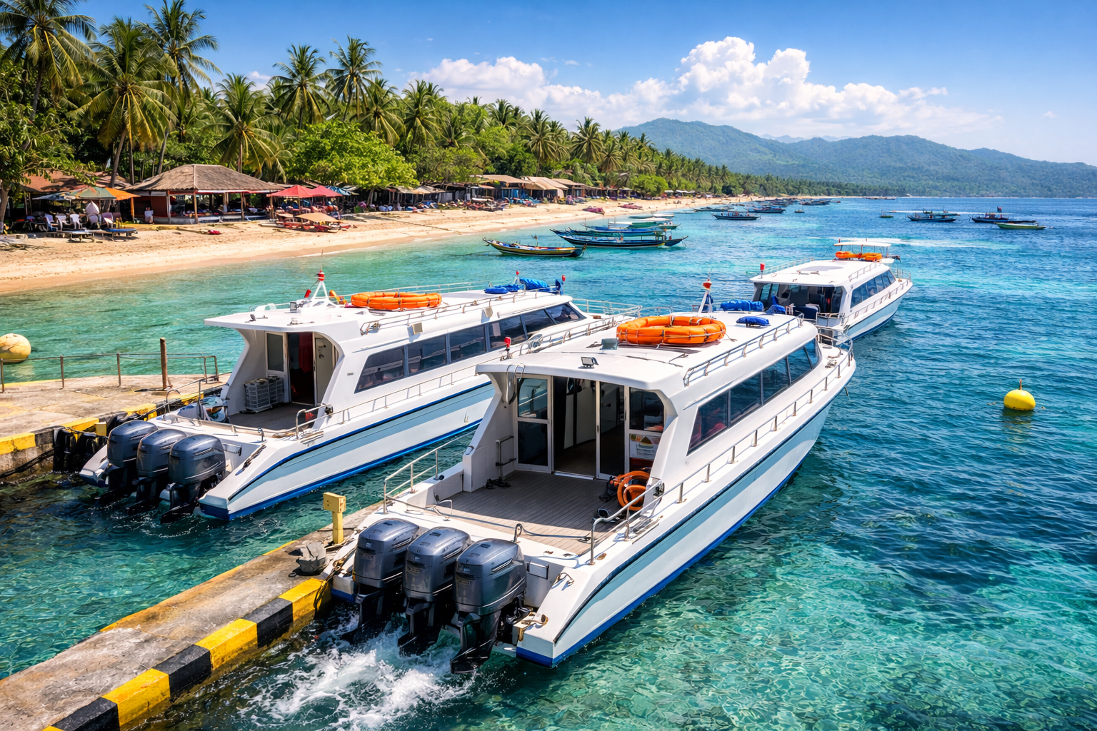 Fast Boat to Gili & Nusa Penida